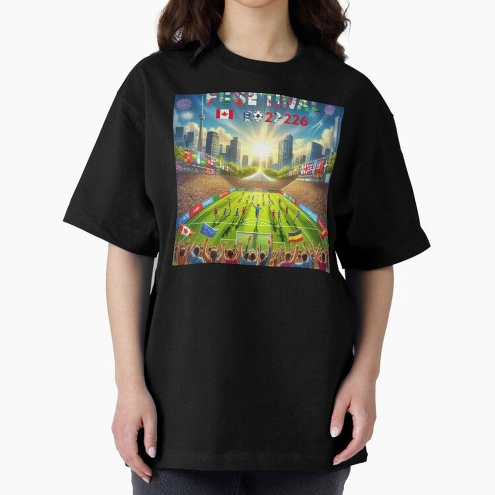 TORONTO SOCCER FESTIVAL 2026 Classic T-Shirt Celebrate the Stars of FIFA World Cup 2026 with Cristiano Ronaldo, Spain Energy, Worldwide Fan Energy, Dramatic Goals, Stadium Lights and Championship Celebrations; Made for Collectors Who Enjoy Iconic