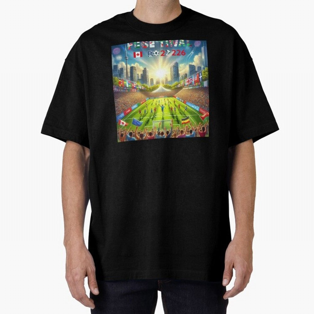 TORONTO SOCCER FESTIVAL 2026 Classic T-Shirt Celebrate the Stars of FIFA World Cup 2026 with Cristiano Ronaldo, Spain Energy, Worldwide Fan Energy, Dramatic Goals, Stadium Lights and Championship Celebrations; Made for Collectors Who Enjoy Iconic
