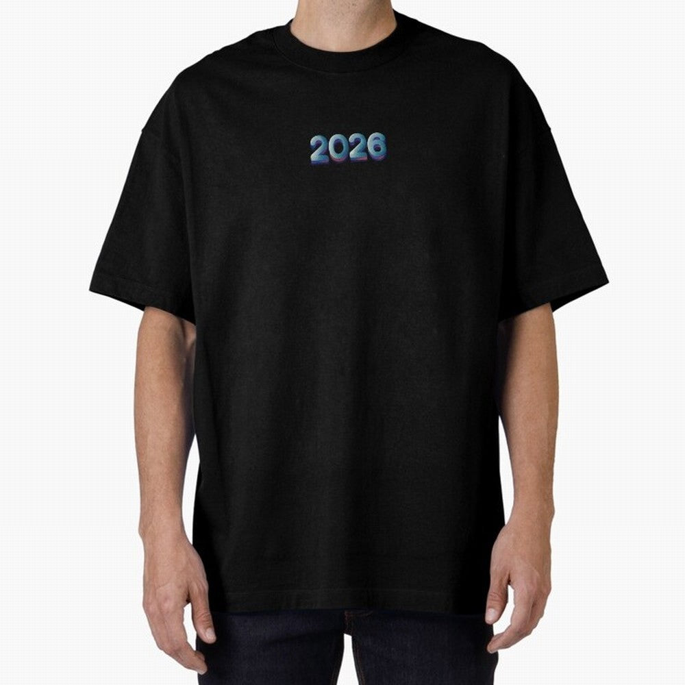 2026 Happy New Year Sticker Classic T-Shirt Bring Global Tournament Vibes to FIFA World Cup 2026 Group Stage Driven by Cristiano Ronaldo, Haaland and CR7, Brazil Energy, Soccer Culture, Superstar Moments, National Team Dreams and Competitive Fire;