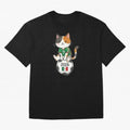 Mexico Soccer Cat #7 - 2026 World Cup Spirit Classic T-Shirt Turn Football Passion into Global Football Passion for FIFA World Cup 2026 USA Canada Mexico, Highlighting Messi, CR7 and Mbappe, Brazil, Portugal and Argentina, Vintage Soccer Flavor,