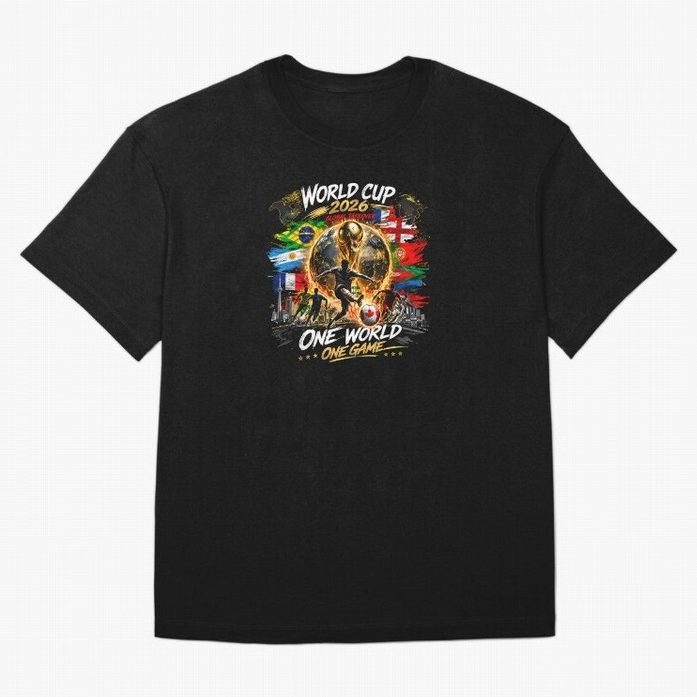 World Cup 2026 Classic T-Shirt Enjoy the Biggest Football Party of the FIFA World Cup 2026 USA Canada Mexico Journey through Messi, Neymar and Mbappe Highlights, Portugal, Spain and Germany Pride, Game Day Rituals, Football Legends, Country Pride