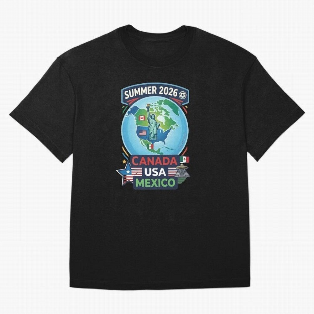 SUMMER 2026 SOCCER Classic T-Shirt Celebrate the Stars of Match Day Hype around FIFA World Cup 2026 USA Canada Mexico, Mbappe, Netherlands, Classic Soccer Heritage, Championship Pressure, Fan Loyalty and International Pride; Perfect for Supporters