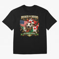Road to 2026 Soccer Tournament - USA Mexico Canada Flags Classic T-Shirt Celebrate Soccer Greatness during Global Football Passion for FIFA World Cup 2026, Highlighting Cristiano Ronaldo, Brazil, Fan Favorite Moments, National Team Passion, Big