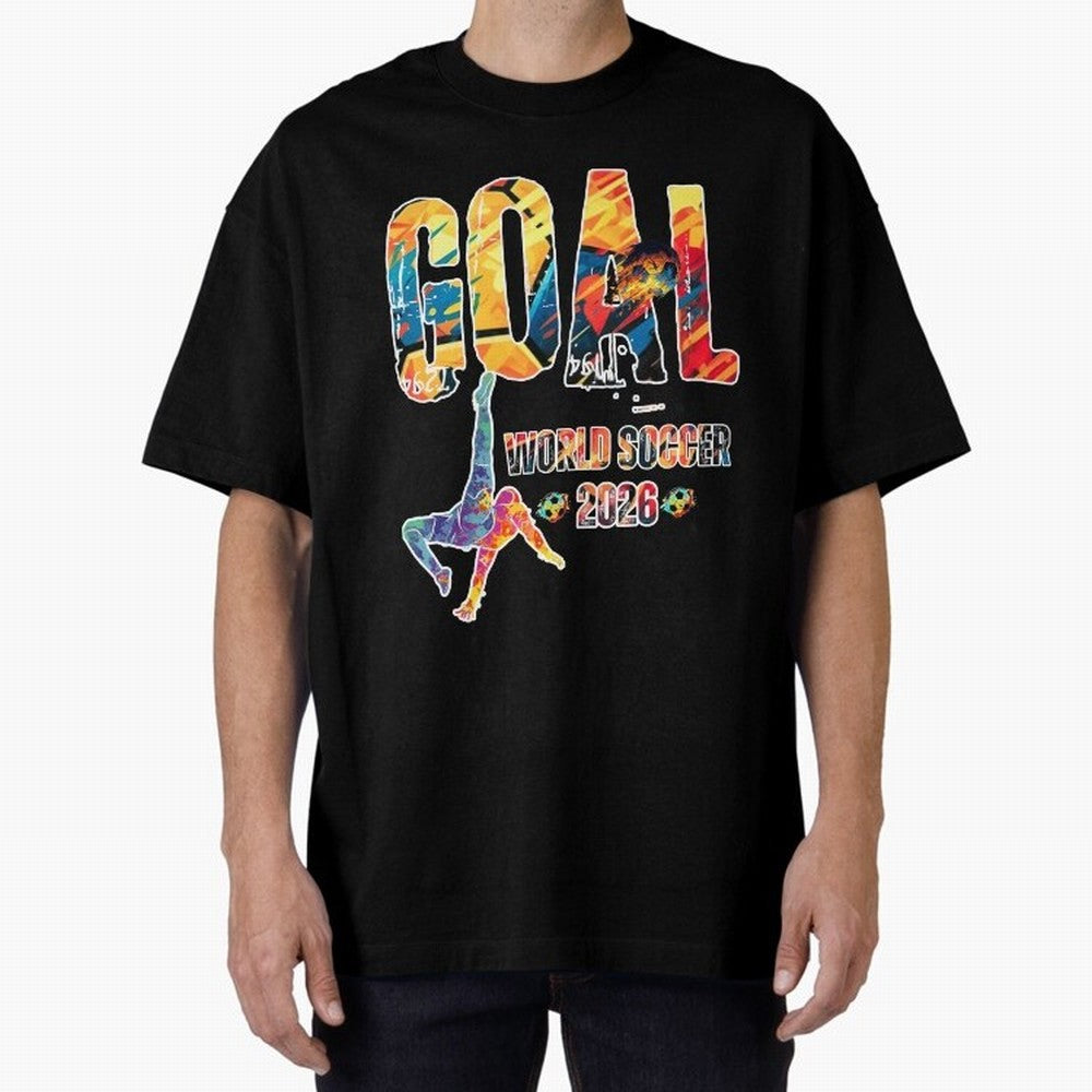 Goal World Soccer Championship 2026 Classic T-Shirt Showcase Match Day Hype around FIFA World Cup 2026 USA Canada Mexico, CR7 and Messi, England, France and Netherlands, Stadium Chants, National Pride, Trophy Dreams and Unforgettable Football