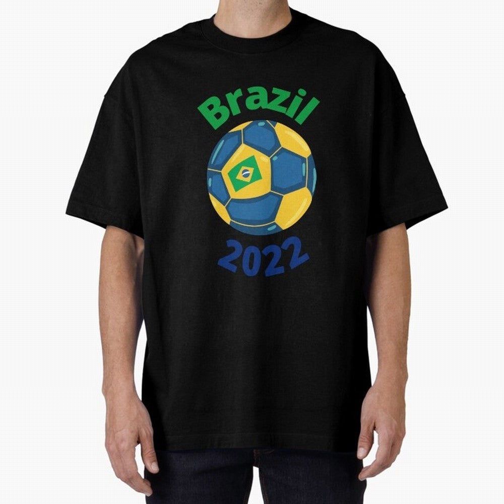 Brazil 2022 Classic T-Shirt Keep Football History Alive during FIFA World Cup 2026 USA Canada Mexico Spirit, Made for Spain, Mbappe, Sports Nostalgia, International Competition, Famous Players and Unforgettable Victories; Ideal for Passionate Fans