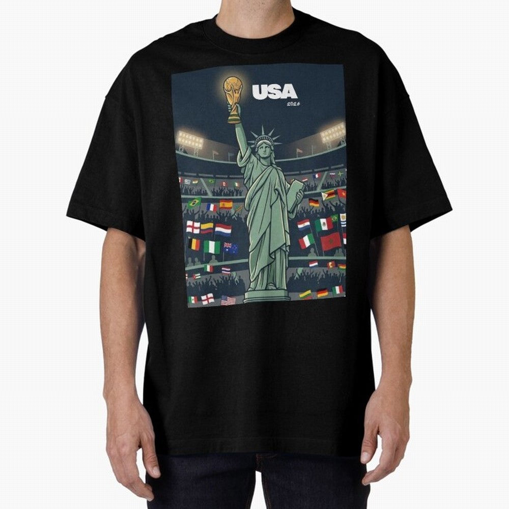 World Cup USA 2026 Classic T-Shirt Turn Up for FIFA World Cup 2026 for Fans of Messi and Cristiano Ronaldo and England, Bringing Football Passion, Legendary Performances, Festival Vibes and Supporter Community; Ideal for Football Dads, Football