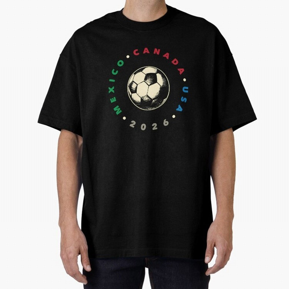 World Cup 2026 T-Shirt_36679031 Classic T-Shirt Celebrate the Magic of the FIFA World Cup 2026 USA Canada Mexico Journey through Mbappe and Neymar Highlights, France and Portugal Pride, Football Passion, Legendary Performances, Festival Vibes and