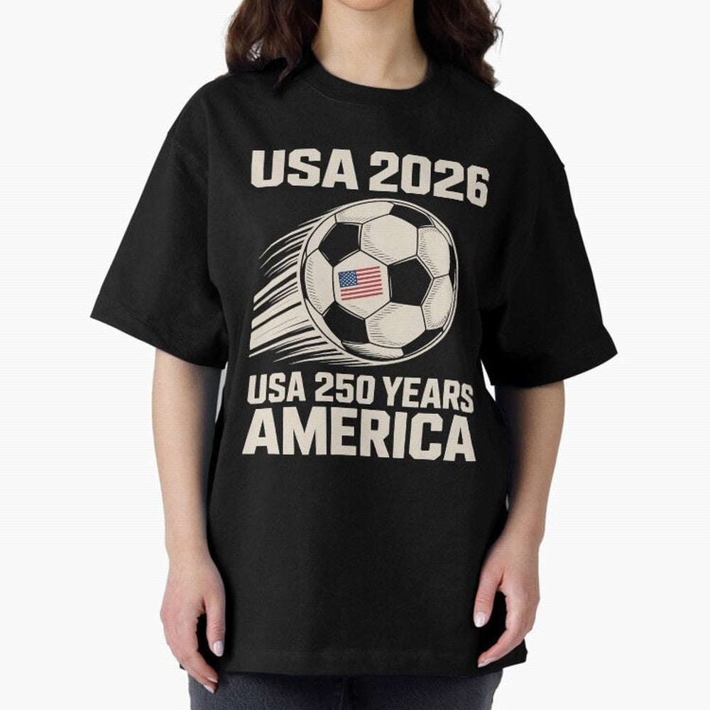 Usa 2026 Soccer 250 Years Women Kids 4th of July Classic T-Shirt Bring Global Tournament Vibes to the FIFA World Cup 2026 Group Stage Journey through Messi, CR7 and Mbappe Highlights, England, France and Netherlands Pride, Championship Spirit,