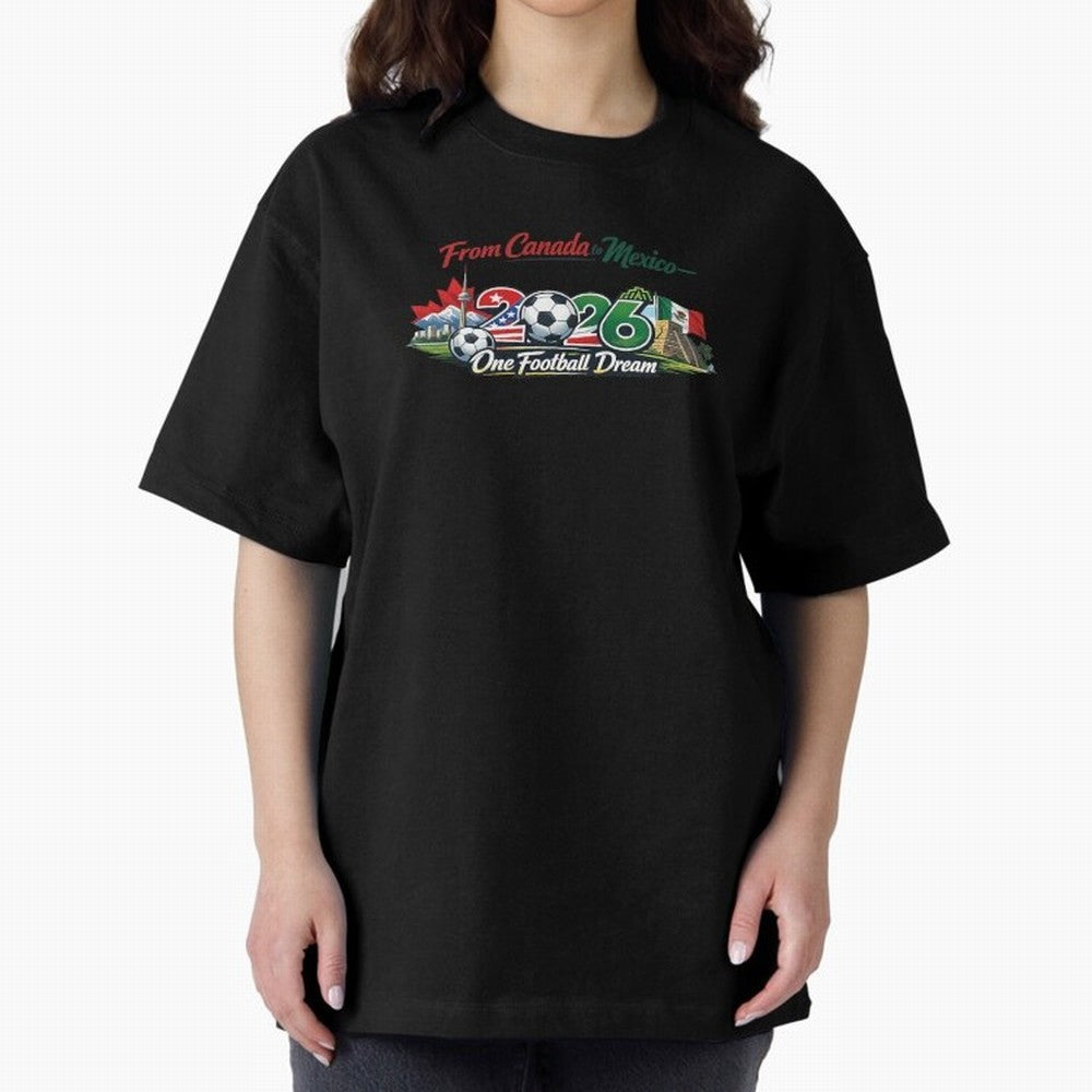 2026 Football Fan Design - North America - Three Nations One Dream Classic T-Shirt Keep the Legacy of FIFA World Cup 2026 Group Stage Filled with Neymar, Haaland and Cristiano Ronaldo, England, France and Netherlands Energy, Fan Favorite Moments,