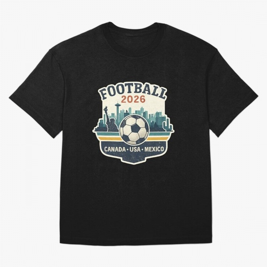 Football 2026 ¨C One World One Goal Classic T-Shirt Support the Legends of FIFA World Cup 2026 Group Stage Spirit, Inspired by Portugal, Messi, CR7 and Mbappe, Classic Soccer Heritage, Championship Pressure, Fan Loyalty and International Pride;