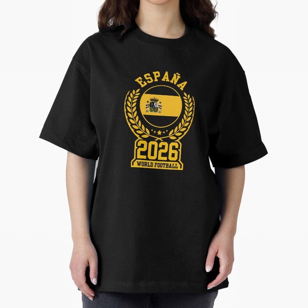 Spain World Football 2026 T-Shirt_87604013 Classic T-Shirt Relive Legendary Nights from FIFA World Cup 2026 Group Stage Spirit, Filled with Netherlands, Neymar, Haaland and Cristiano Ronaldo, Match Day Excitement, Supporter Culture, Golden Goals