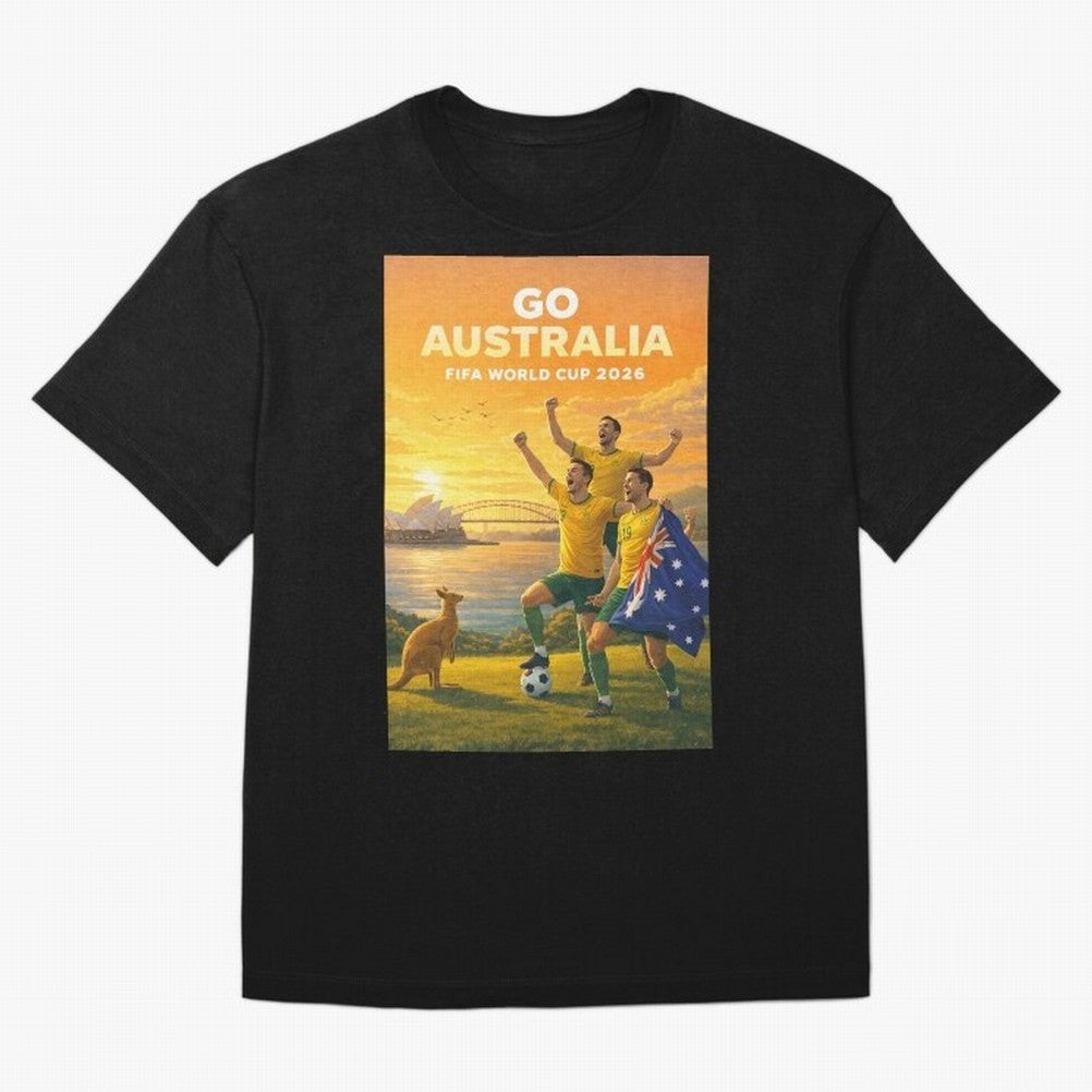 Australia Socceroos FIFA World Cup 2026 Sydney Football Australia Kangaroos Classic T-Shirt Relive Legendary Nights from the FIFA World Cup 2026 USA Canada Mexico Journey through Messi Highlights, Argentina, France and Brazil Pride, Vintage Soccer
