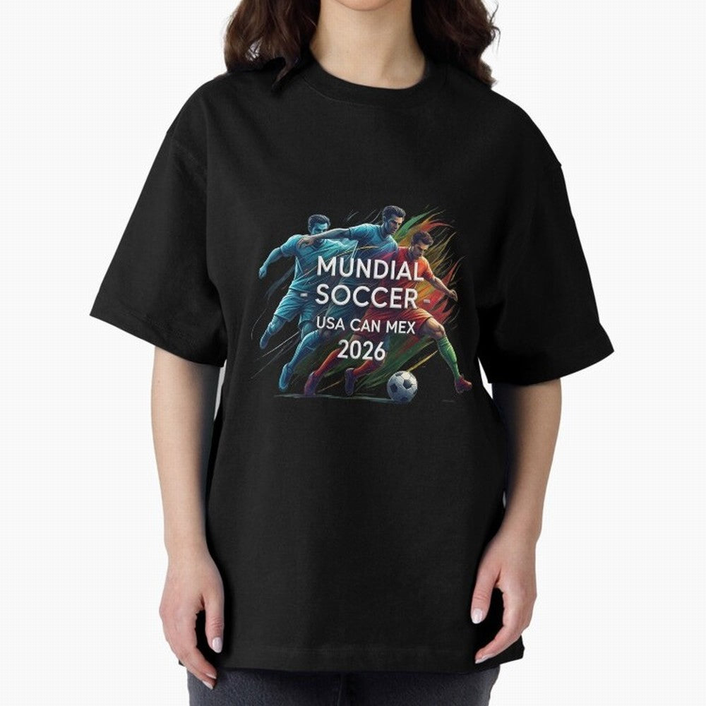 Mundial Soccer 2026 Classic T-Shirt Represent Fans Who Live for FIFA World Cup 2026 Group Stage Spirit, Featuring France, CR7 and Messi, Stadium Chants, National Pride, Trophy Dreams and Unforgettable Football Memories; Perfect for Fans,