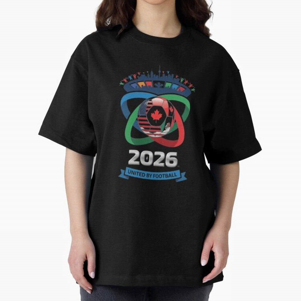 Infinity Loop World Cup 2026 Host Nation Classic T-Shirt Feel the Roar of Match Day Hype around FIFA World Cup 2026 USA Canada Mexico, Messi, Brazil, Portugal and Argentina, Game Day Rituals, Football Legends, Country Pride and the Road to the