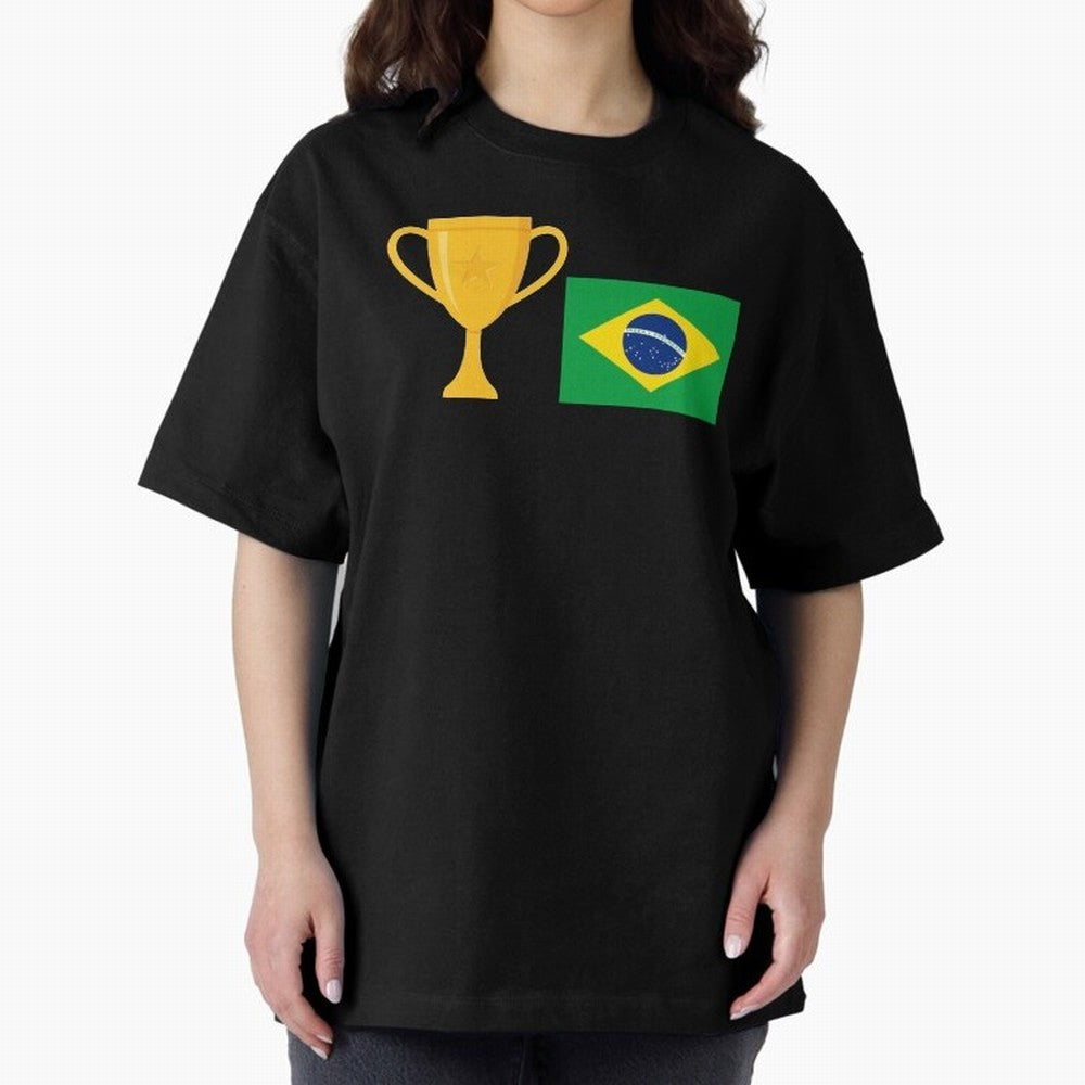 Brazil Soccer Team Fan Football Brazilian Flag 2022 T-Shirt - Brazil T shirt Soccer - Brazil Flag Vintage - Brazilian Classic T-Shirt Feel FIFA World Cup 2026 Group Stage for Fans of Messi, CR7 and Mbappe and Argentina and Brazil, Bringing Stadium