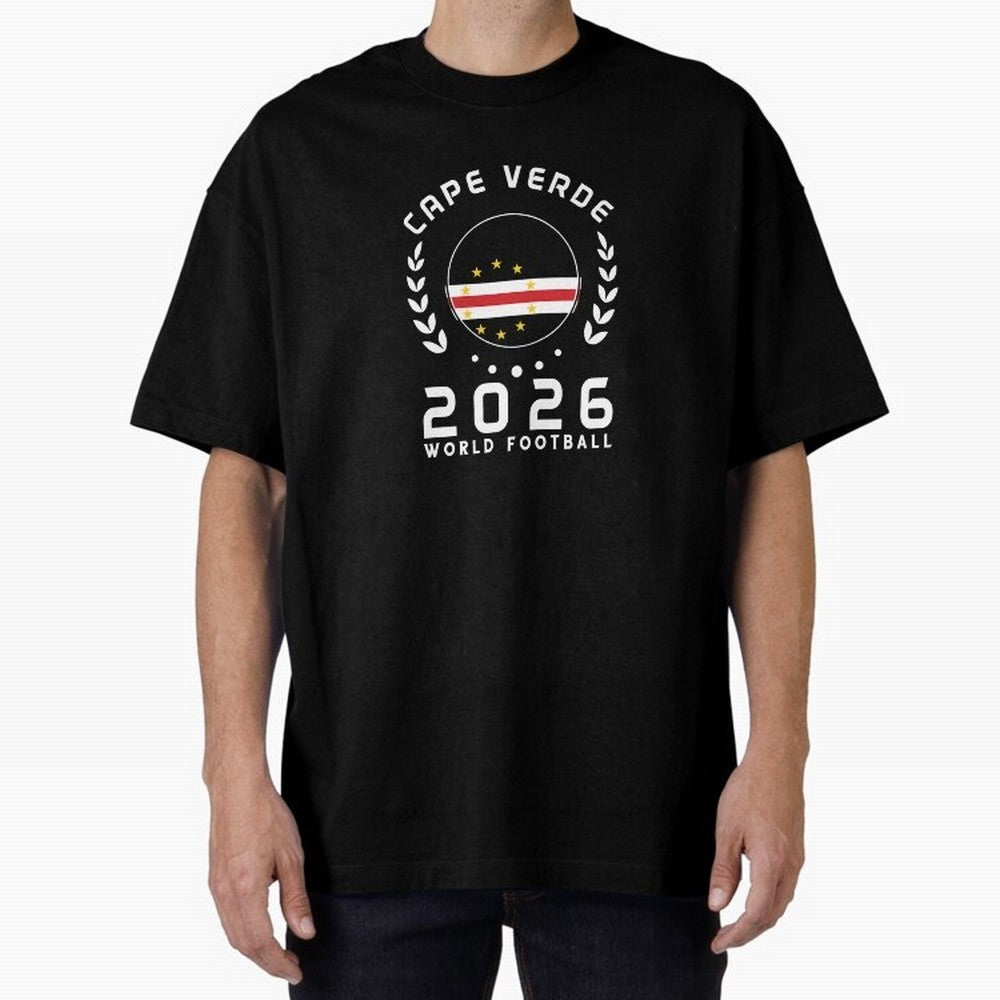 World Cup 2026 Cape Verde Football Fan Cape Verdean Supporter Gift T-Shirt_85310196 Classic T-Shirt Celebrate Fan Favorites in FIFA World Cup 2026 for Fans of Messi, CR7 and Mbappe and France and Portugal, Bringing Football Passion, Legendary