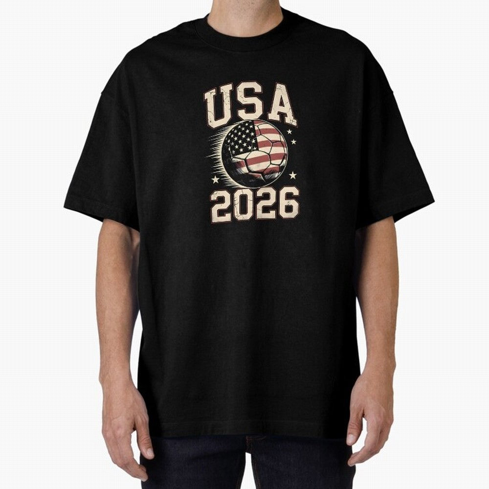 USA Soccer World Cup 2026 American Fan T-Shirt_88555733 Classic T-Shirt Join the Countdown to Match Day Hype around FIFA World Cup 2026, CR7, Spain, Supporter Pride, Iconic Celebrations, Legendary Names and Global Match Day Energy; Perfect for