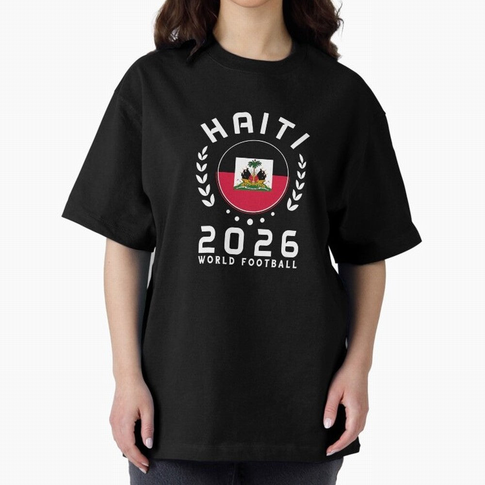 World Cup 2026 Haiti Football Fan Haitian Supporter T-Shirt_84687246 Classic T-Shirt Unlock FIFA World Cup 2026 USA Canada Mexico Spirit, Capturing Argentina, Haaland, Football Passion, Legendary Performances, Festival Vibes and Supporter
