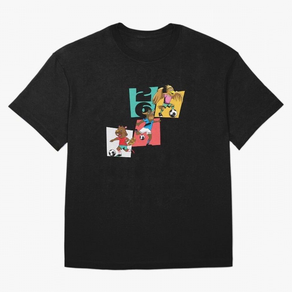 North America Mascots 2 T-Shirt_83568192 Classic T-Shirt Show Championship Spirit for FIFA World Cup 2026 for Fans of Mbappe and England, France and Netherlands, Bringing Tournament Hype, Historic Matchups, Family Viewing Parties and Global Sports