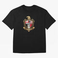 Golden Continental Eagle Soccer World Cup Crest 2026 T-Shirt_83050983 Classic T-Shirt Experience FIFA World Cup 2026 USA Canada Mexico Highlighting Mbappe, Brazil, Portugal and Argentina Energy, Global Supporter Spirit, Legendary Goals, National