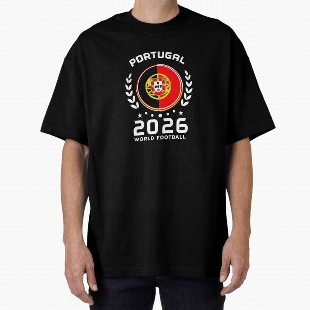 Portugal 2026 World Football Soccer Fan Design T-Shirt_87038236 Classic T-Shirt Celebrate Classic Football Spirit in FIFA World Cup 2026 USA Canada Mexico for Fans of Haaland and England, Bringing Football Festival Excitement, Trophy Ambitions,