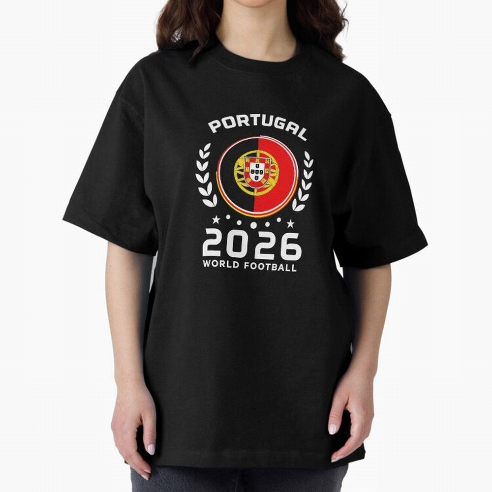 Portugal 2026 World Football Soccer Fan Design T-Shirt_87038236 Classic T-Shirt Celebrate Classic Football Spirit in FIFA World Cup 2026 USA Canada Mexico for Fans of Haaland and England, Bringing Football Festival Excitement, Trophy Ambitions,