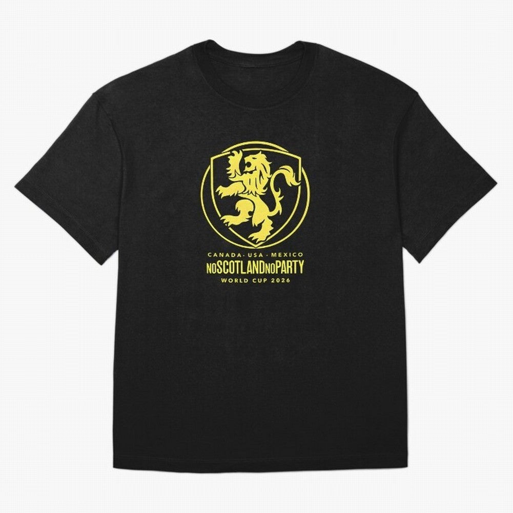 Scotland World Cup 2026 No Scotland No Party T-Shirt_83987455 Classic T-Shirt Celebrate Football Heritage in the FIFA World Cup 2026 Group Stage Journey through Neymar Highlights, England and Germany Pride, Football History, Final Match Energy,
