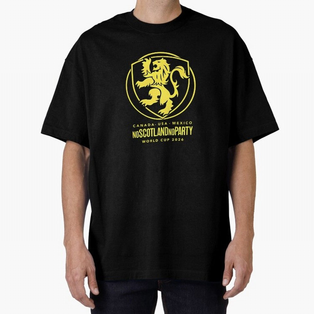 Scotland World Cup 2026 No Scotland No Party T-Shirt_83987455 Classic T-Shirt Honor Football Greatness during FIFA World Cup 2026 Spirit, Connected to Brazil, Mbappe, Football History, Final Match Energy, Crowd Noise and Once in a Lifetime Moments;