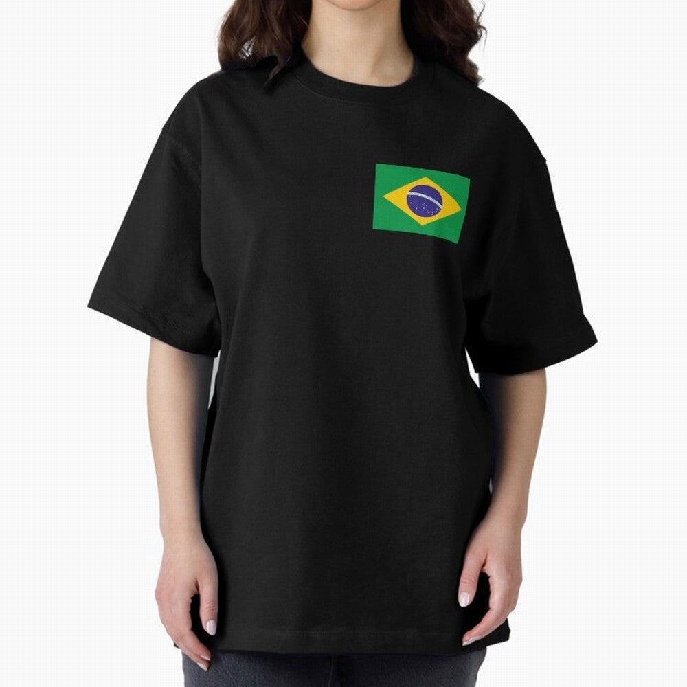Brazil Flag Classic T-Shirt Celebrate National Team Dreams in FIFA World Cup 2026 Group Stage Spirit, Made for Portugal, Spain and Germany, Messi and Cristiano Ronaldo, Championship Spirit, Famous Goals, Roaring Crowds and International Football
