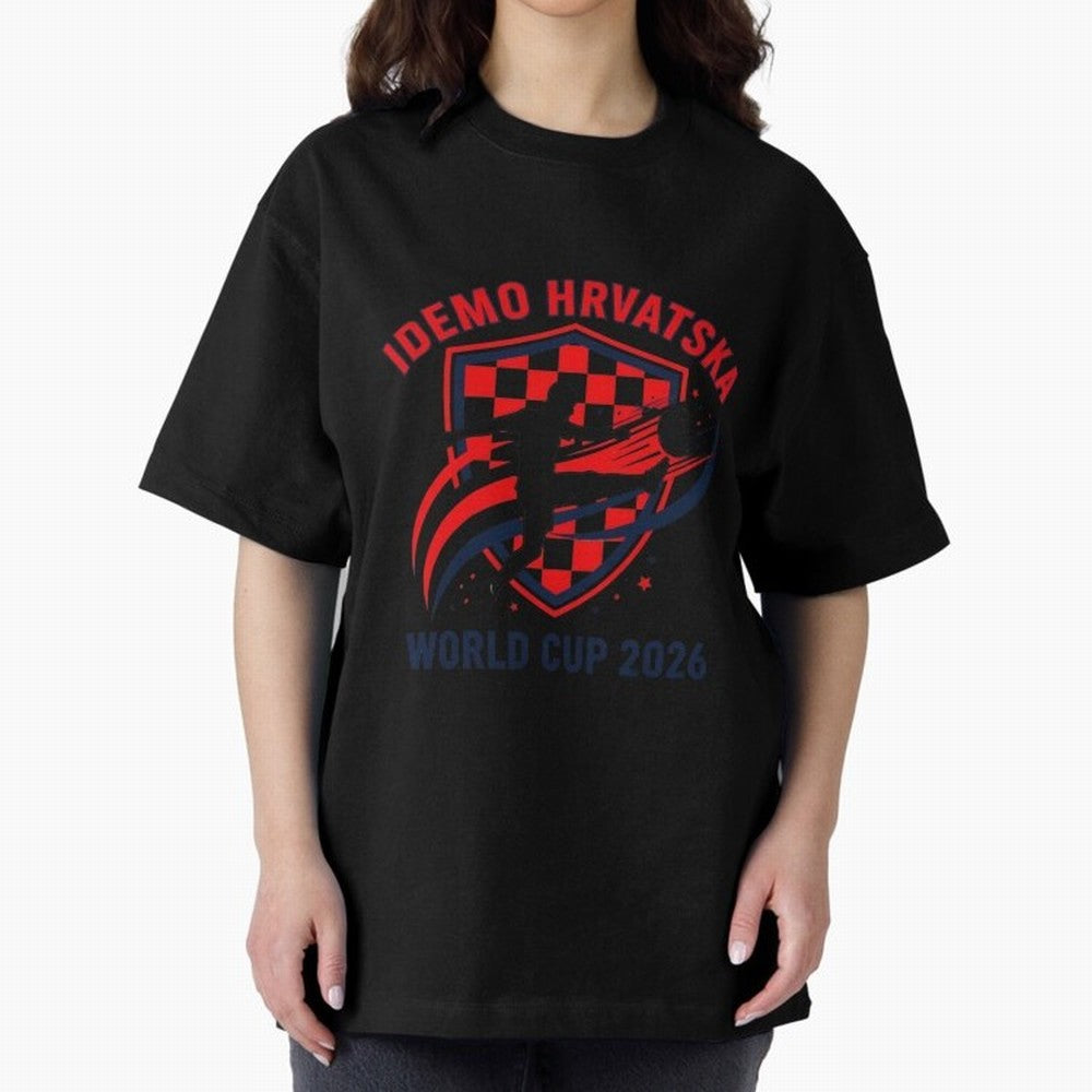 Croatia World Cup 2026 Fan Art Classic T-Shirt Show Your Love for FIFA World Cup 2026 Spirit, Connected to Netherlands, Cristiano Ronaldo, Soccer Culture, Superstar Moments, National Team Dreams and Competitive Fire; Made for Die Hard Supporters,
