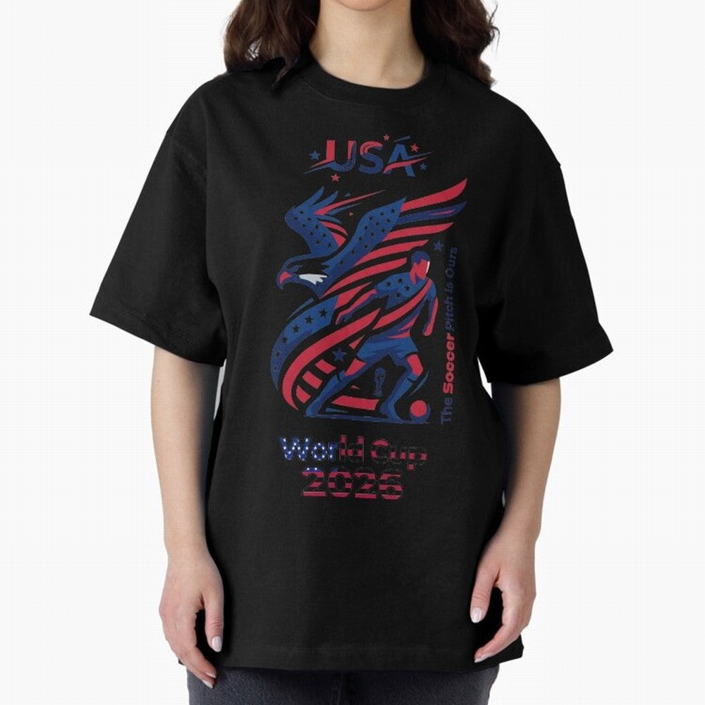 USA Soccer Shirt 2026 - Heritage Eagle World Cup Fan Tee - Premium Gildan Softstyle Unisex Football T-Shirt - United States Supporter Gear Classic T-Shirt Bring Legendary Rivalry Energy to FIFA World Cup 2026 Group Stage Spirit, Featuring Brazil,