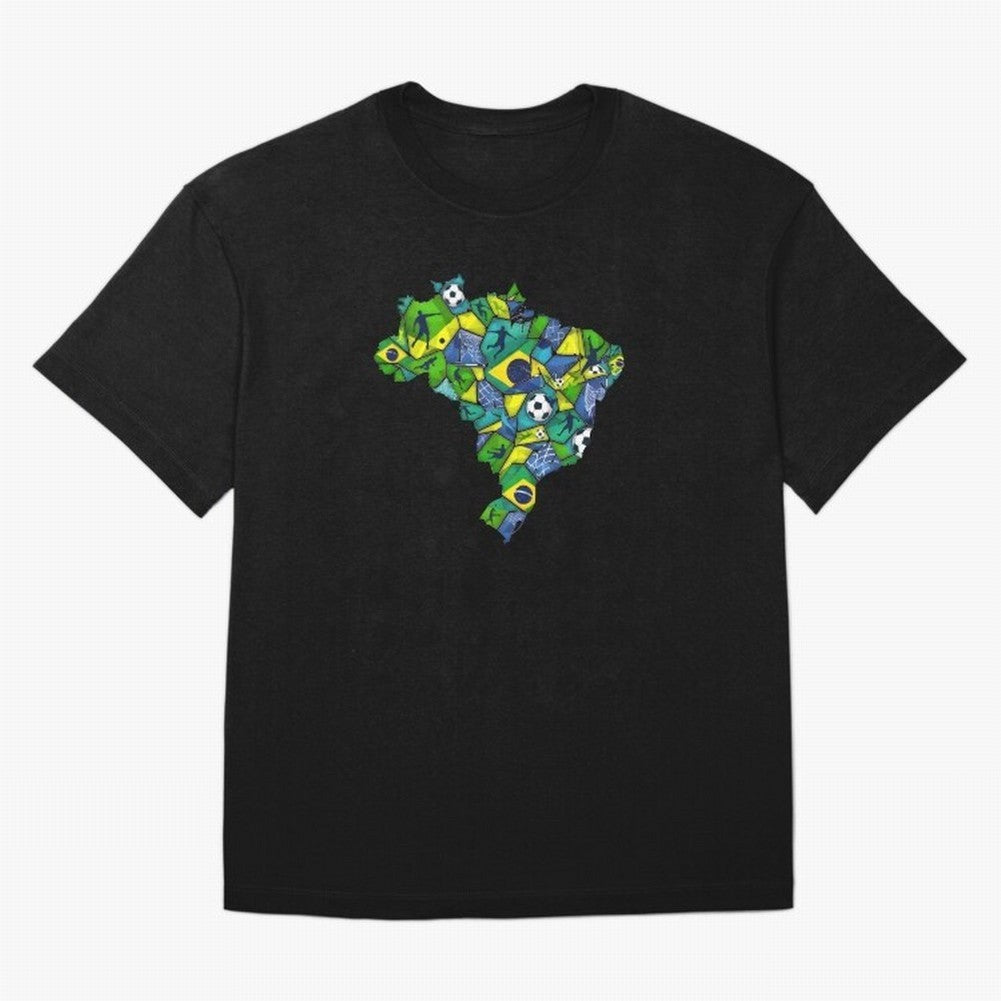 Brazil - World Cup 2026 Classic T-Shirt Create FIFA World Cup 2026 Capturing Messi, England and Germany Energy, Goal Celebration Energy, Supporter Heritage, Football Icons and Worldwide Tournament Joy; Ideal for Fans Who Follow Messi, Cristiano