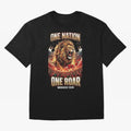 Morocco Football Fan - One Roar One Nation Classic T-Shirt Relive Legendary Nights from FIFA World Cup 2026 Group Stage Celebrating CR7 and Messi, England and Germany Energy, Sports Nostalgia, International Competition, Famous Players and