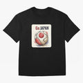Go Japan Soccer Ball Flag | Japanese Football Fan Graphic Tee Classic T-Shirt Stand Proud for FIFA World Cup 2026 USA Canada Mexico Spirit, Highlighting Argentina and Brazil, Haaland, Stadium Chants, National Pride, Trophy Dreams and Unforgettable