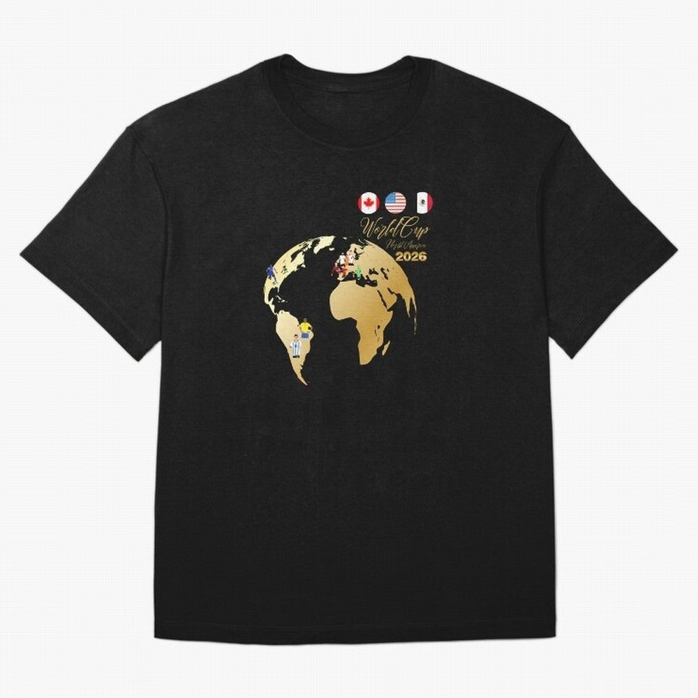 World Cup 2026 T-Shirt_70890629 Classic T-Shirt Bring a Vintage Feel to FIFA World Cup 2026 Group Stage for Fans of Messi, CR7 and Mbappe and Argentina and Brazil, Bringing Champion Mindset, Group Stage Buzz, Knockout Tension and Passionate Fan