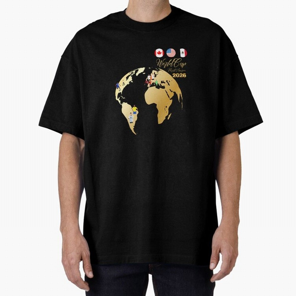 World Cup 2026 T-Shirt_70890629 Classic T-Shirt Bring a Vintage Feel to FIFA World Cup 2026 Group Stage for Fans of Messi, CR7 and Mbappe and Argentina and Brazil, Bringing Champion Mindset, Group Stage Buzz, Knockout Tension and Passionate Fan