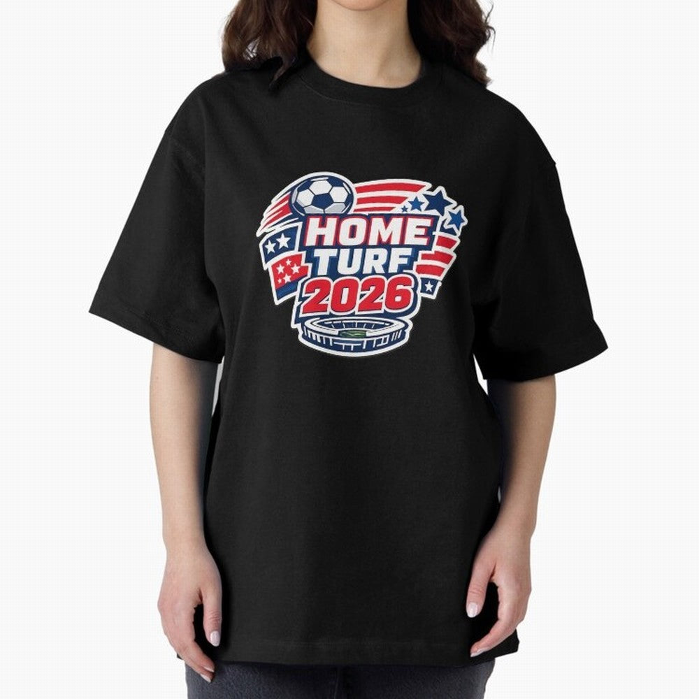 USA FIFA WORLD CUP 2026 ¨C Home Turf Soccer Style Classic T-Shirt Join FIFA World Cup 2026 USA Canada Mexico for Fans of CR7 and Argentina, France and Brazil, Bringing Stadium Memories, Football Loyalty, International Chants and Championship