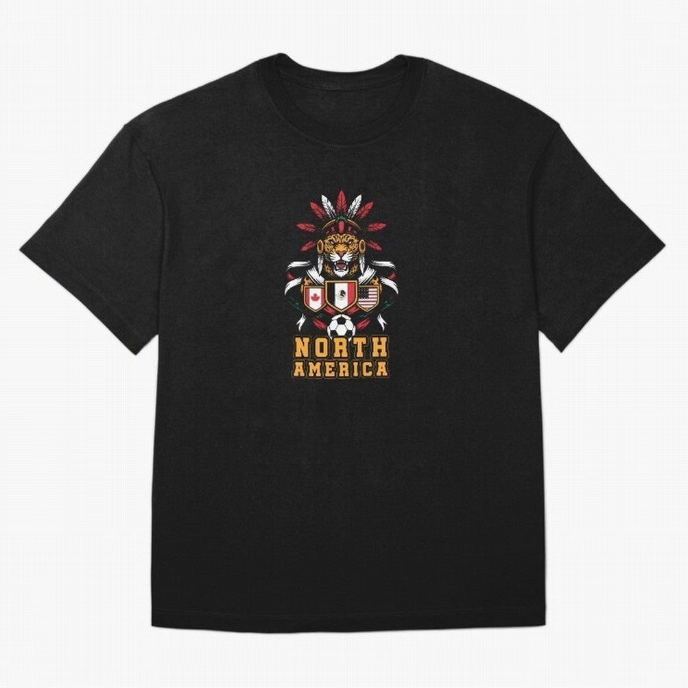 North America Jaguar Spirit Cup 2026 T-Shirt_82737634 Classic T-Shirt Remember Iconic Moments from Match Day Hype around FIFA World Cup 2026 Group Stage, Cristiano Ronaldo, Argentina and Brazil, Football Festival Excitement, Trophy Ambitions,