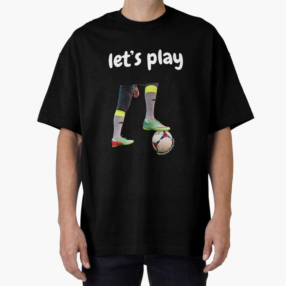 Lets play soccer Classic T-Shirt Share the Excitement of Global Football Passion for FIFA World Cup 2026 Group Stage, Built around Messi and Cristiano Ronaldo, France and Portugal, Vintage Soccer Flavor, Modern Football Stars, National Flags and