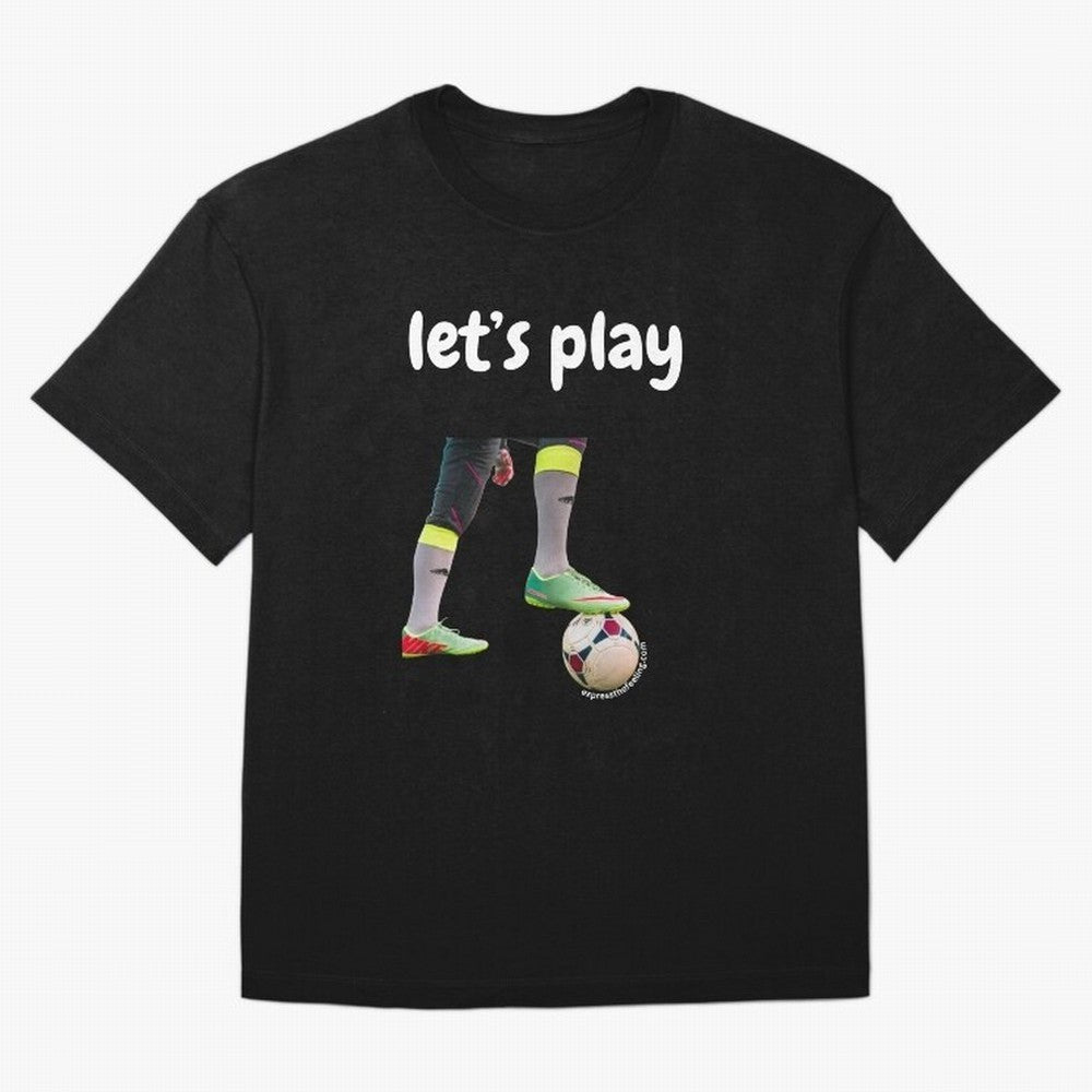 Lets play soccer Classic T-Shirt Share the Excitement of Global Football Passion for FIFA World Cup 2026 Group Stage, Built around Messi and Cristiano Ronaldo, France and Portugal, Vintage Soccer Flavor, Modern Football Stars, National Flags and