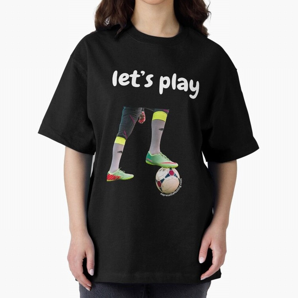 Lets play soccer Classic T-Shirt Share the Excitement of Global Football Passion for FIFA World Cup 2026 Group Stage, Built around Messi and Cristiano Ronaldo, France and Portugal, Vintage Soccer Flavor, Modern Football Stars, National Flags and