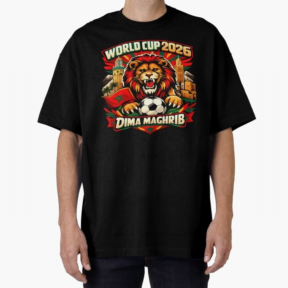 World Cup 2026, Dima Maghrib, June 13, 2026, We Are Morocco, Go Morocco, Morocco vs Brazil, Morocco World Cup 2026, World Morocco, Maghrib Classic T-Shirt Bring a Champion Mindset to Global Football Passion for FIFA World Cup 2026, Built around
