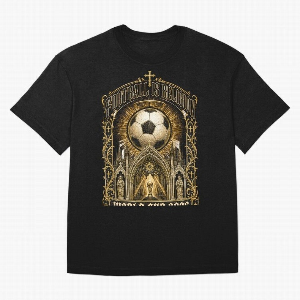 Football Is Religion World Cup 2026 Soccer T-Shirt Classic T-Shirt Enjoy the FIFA World Cup 2026 Group Stage Journey through Neymar, Haaland and Cristiano Ronaldo Highlights, Netherlands Pride, Supporter Pride, Iconic Celebrations, Legendary Names