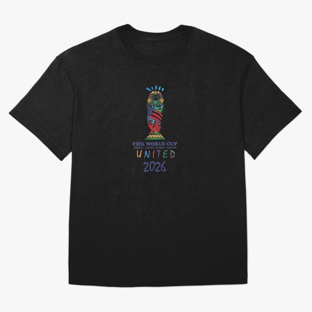FIFA World Cup United 2026 T-Shirt_87162100 Classic T-Shirt Celebrate the Biggest Stage of FIFA World Cup 2026 for Fans of Messi, Neymar and Mbappe and Argentina, France and Brazil, Bringing Classic Soccer Heritage, Championship Pressure, Fan