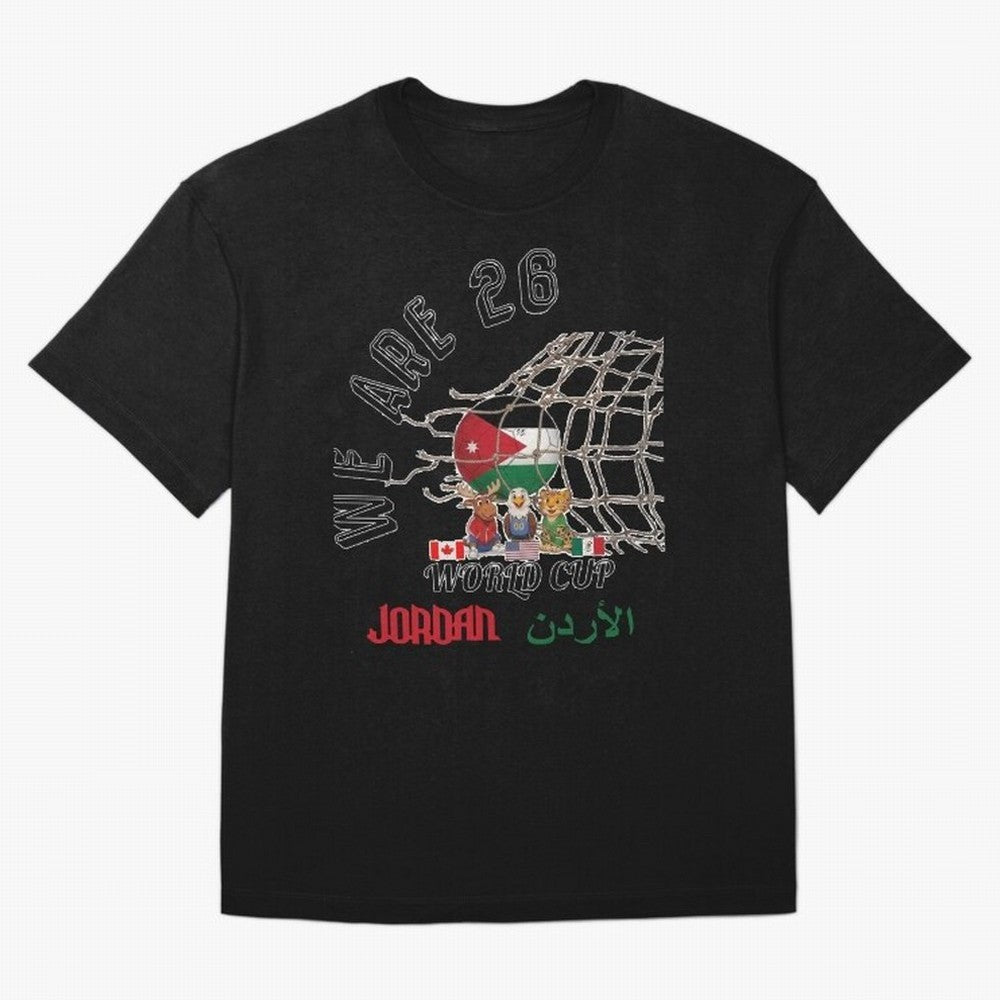 World cup 26 - Jordan Classic T-Shirt Celebrate the Road through the FIFA World Cup 2026 Journey through Neymar Highlights, France and Portugal Pride, Fan Favorite Moments, National Team Passion, Big Match Drama and Soccer History; Ideal for