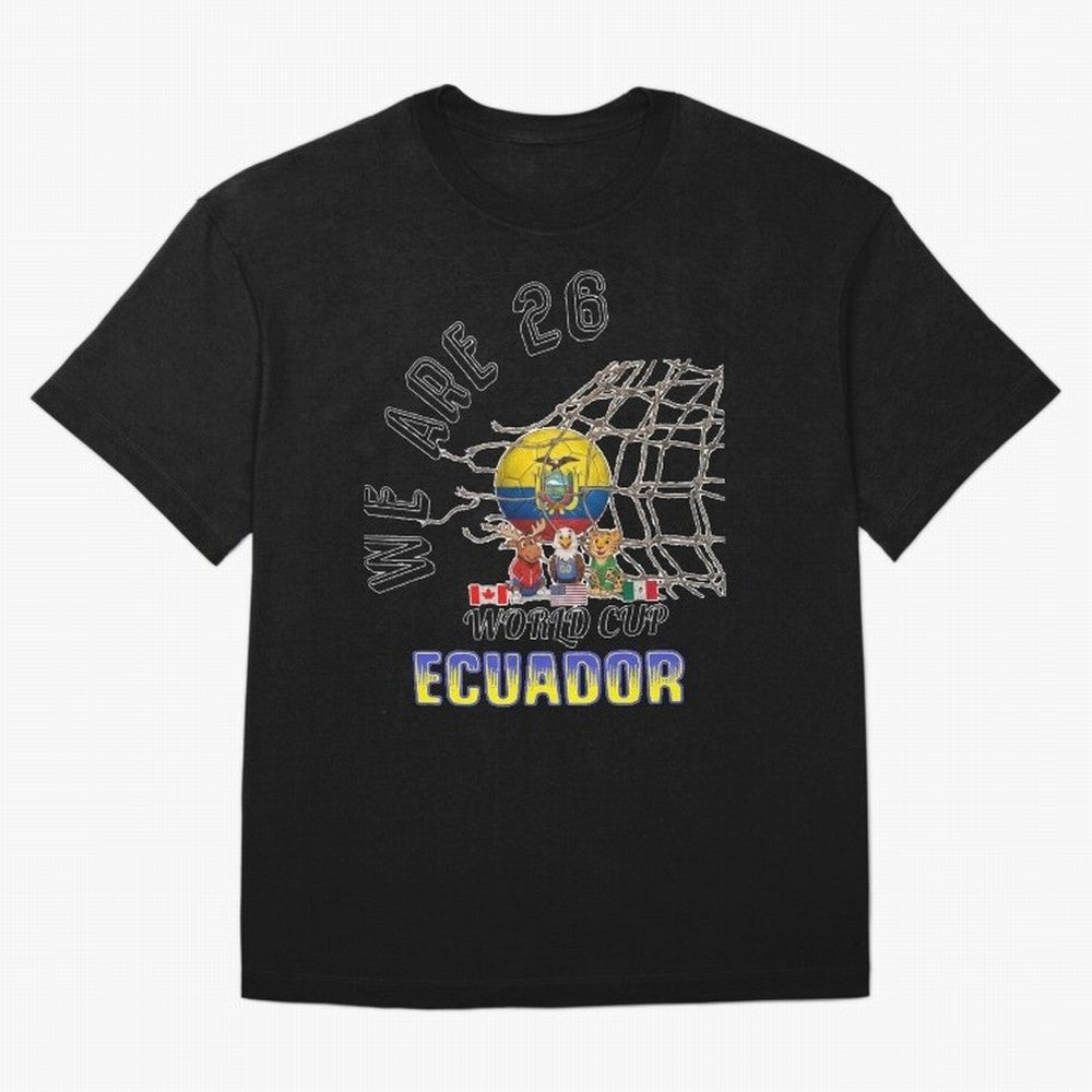 World cup 26 - Ecuador Classic T-Shirt Follow Every Goal of FIFA World Cup 2026 Group Stage for Fans of Haaland and Argentina, France and Brazil, Bringing Champion Mindset, Group Stage Buzz, Knockout Tension and Passionate Fan Culture; Great for