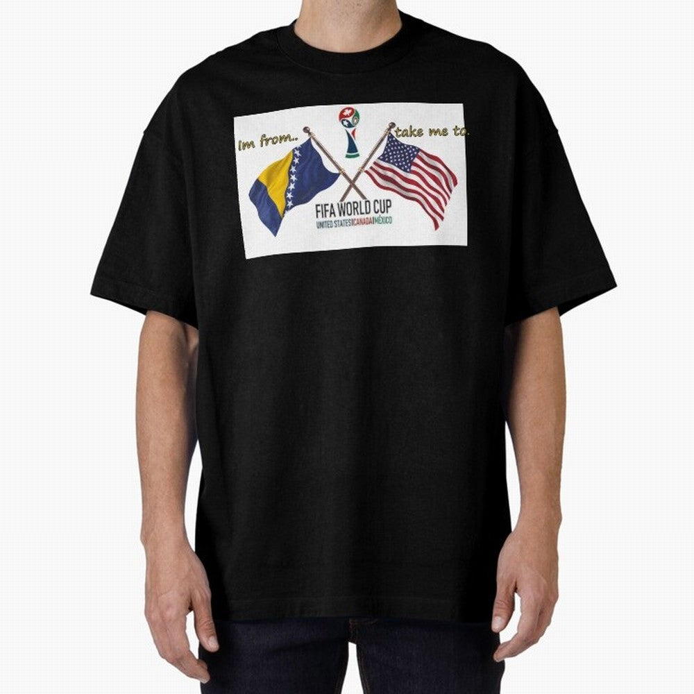Bosnia and Herzegovina Classic T-Shirt Discover Global Football Passion for FIFA World Cup 2026 Group Stage, Centered on Neymar, Haaland and Cristiano Ronaldo, Argentina, Match Day Excitement, Supporter Culture, Golden Goals and Global Football