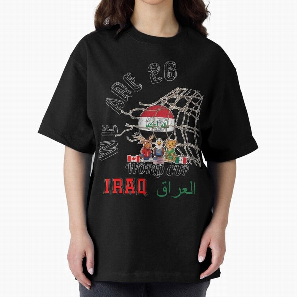 World cup 26 - Iraq Classic T-Shirt Bring Bold Fan Energy to Match Day Hype around FIFA World Cup 2026, Neymar, Netherlands, Worldwide Fan Energy, Dramatic Goals, Stadium Lights and Championship Celebrations; Ideal for Passionate Fans Who Love