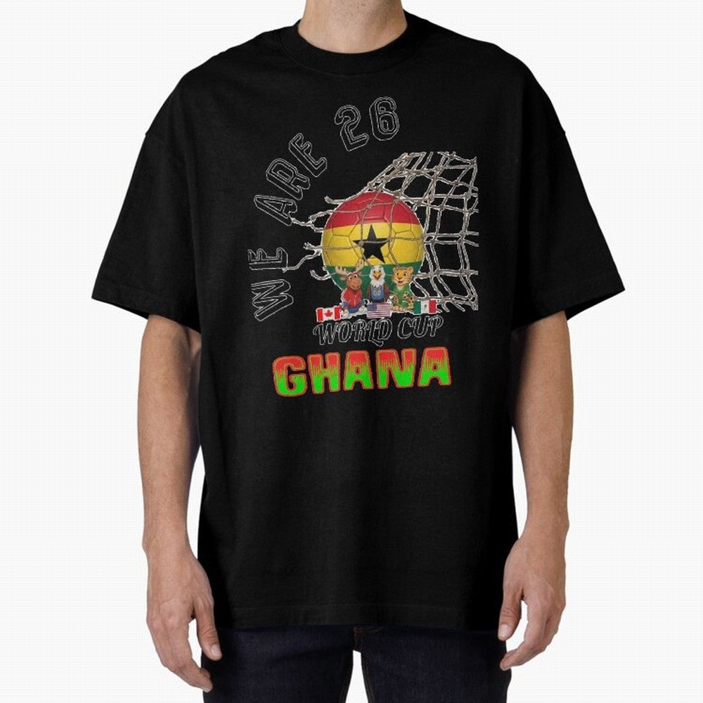World cup 26 - Ghana Classic T-Shirt Enjoy Match Day Hype around FIFA World Cup 2026, Haaland, Argentina, France and Brazil, Tournament Hype, Historic Matchups, Family Viewing Parties and Global Sports Pride; Great for Supporters Who Love Legendary