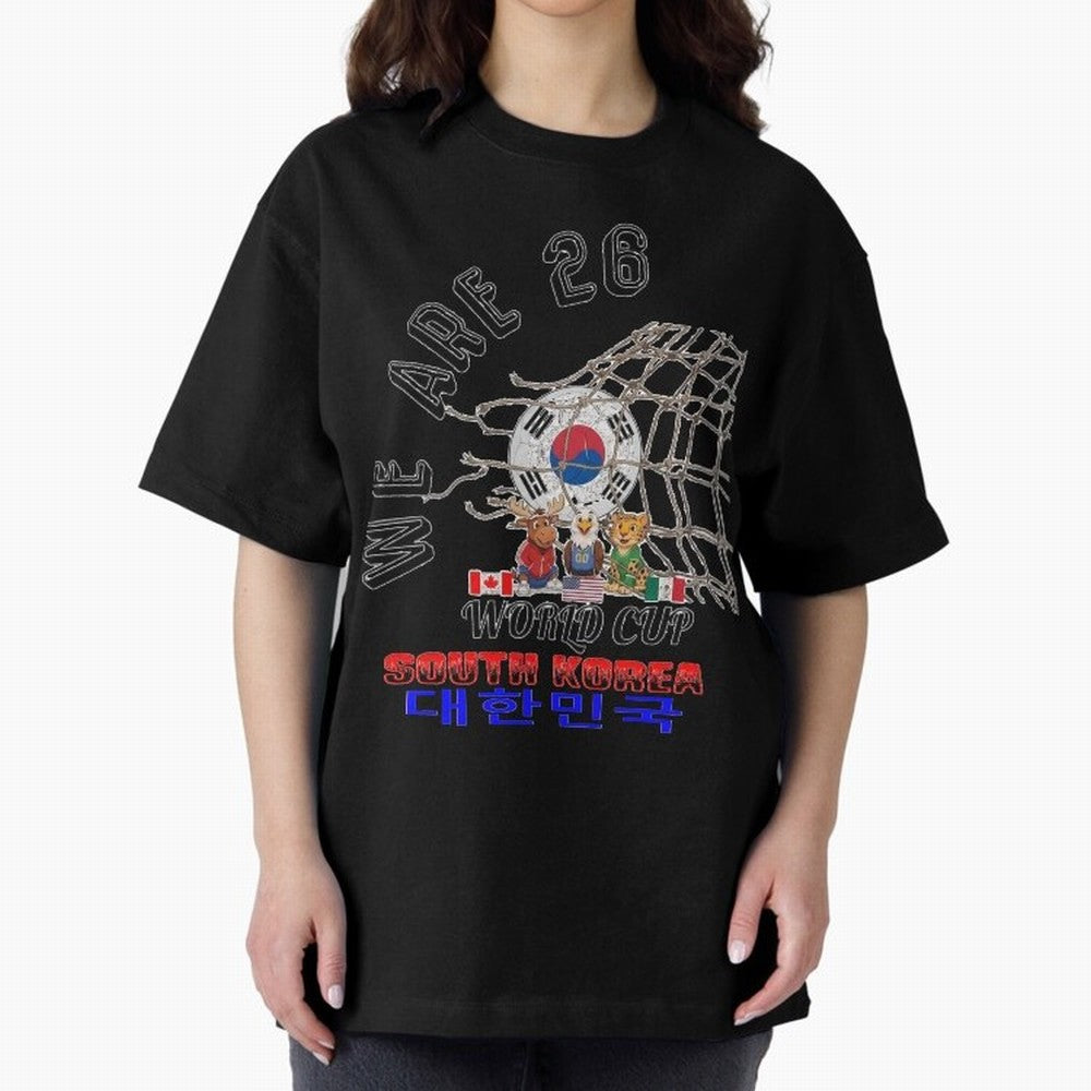 World cup 26 - South Korea Classic T-Shirt Show Passion for the Stars of FIFA World Cup 2026 Group Stage for Fans of Neymar and France, Bringing Champion Mindset, Group Stage Buzz, Knockout Tension and Passionate Fan Culture; Perfect for Supporters